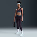 Sportovní podprsenka Nike Pro Swoosh se zářivými prvky pro větší děti