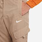 Pants cargo de tejido Woven para niños talla grande Nike Outdoor Play