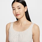 Nike Sportswear Chill Poplin 女款合身短版背心上衣