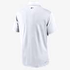 Polo Nike Dri-FIT de la MLB para hombre Atlanta Braves Authentic Collection Victory