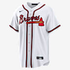 Spencer Strider Atlanta Braves Men's Nike MLB Replica Jersey - White