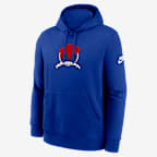 Sudadera con gorro sin cierre Nike de la NFL para hombre Buffalo Bills Rewind Club - Royal