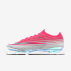 Nike Mercurial Vapor 17 Elite By You customized low-top voetbalschoenen (stevige ondergrond) - Bright Crimson/Wit
