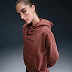 Sudadera con gorro sin cierre con gráfico oversized para mujer Nike Sportswear Phoenix Fleece