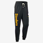 Pittsburgh Steelers Ground Game Sideline Men's Nike Dri-FIT NFL Taper Pants - Black