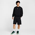 ナイキ SB フリース スケートボードクルー