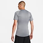 Camisola de fitness justa de manga curta Dri-FIT Nike Pro para homem