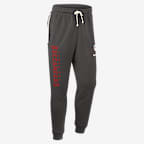 Pants Nike Dri-FIT de la NFL de pierna entallada para hombre Tampa Bay Buccaneers Ground Game Sideline - Peltre