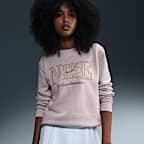 Nike Sportswear Club Fleece Women's Pullover Crew-Neck Sweatshirt