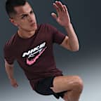 Playera de correr Dri-FIT UV para hombre Nike Miler