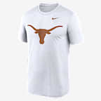 Texas Primetime Legend Logo Men's Nike Dri-FIT College T-Shirt - White