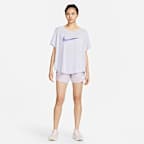 Nike Dri-FIT One Women's Short-Sleeve Running Top (Plus Size)