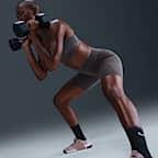 Nike Universa Women's High-Waisted 20.5cm (approx.) Biker Shorts with No Front Seam