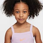 Enterito Runsie para niños talla pequeña Nike Dri-FIT Sunny Swoosh