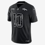 Jersey Nike Dri-FIT de la NFL Limited para hombre Bo Nix Denver Broncos Salute to Service - Negro