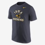 Iowa Men's Nike College 365 T-Shirt - Anthracite