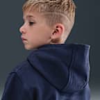 Conjunto de sudadera con gorro para niños talla chica Nike Sportswear Club Fleece