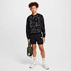 Nike Sportswear Big Kids' Oversized Fleece Crew-Neck Sweatshirt