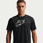 Nike Stride Dri-FIT ADV Realtree® rövid ujjú férfi futófelső