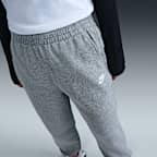 Pants holgados para niños talla grande (talla amplia) Nike Sportswear Club Fleece