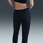 Pants con gráfico de tiro medio para mujer Nike Sportswear Club Fleece