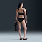 Nike Swim Water Texture Women's V-Neck Midkini