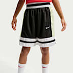 Shorts de básquetbol Nike Dri-FIT para niños talla grande