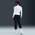 Dámské tričko Nike One Fitted Dri-FIT s dlouhým rukávem