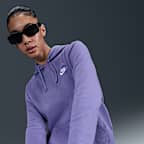 Sudadera con gorro sin cierre para mujer Nike Sportswear Club Fleece