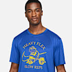 Nike Dri-FIT Legend 男款圖樣訓練 T 恤