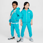 Nike Full-Zip Club Set Little Kids 2-Piece Hoodie Set