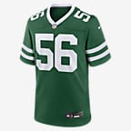 Jersey de fútbol americano Game para hombre NFL New York Jets (Quincy Williams) - Verde