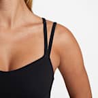 Nike Zenvy Strappy Bra deportivo de baja sujeción con almohadillas para mujer