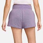 Shorts de ajuste holgado y tiro alto para mujer Nike Sportswear Phoenix Fleece