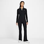 나이키 스포츠웨어 칠 니트 여성 슬림 와이드 골지 가디건