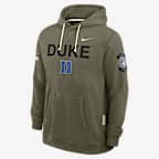 Duke 2025 Military Appreciation Men's Nike Dri-FIT College Pullover Hoodie
