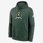 Sudadera con gorro sin cierre Nike de la NFL para hombre Green Bay Packers Rewind Club - Verde