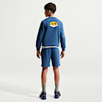 Fotbollströja Kylian Mbappé Club Fleece med rund hals för ungdom