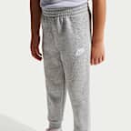 Conjunto de dos piezas de sudadera con gorro para niños talla pequeña Nike Full-Zip Club Set