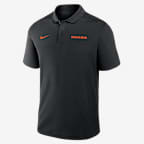 Polo Nike Dri-FIT de la NFL para hombre Chicago Bears Wordmark Victory - Negro