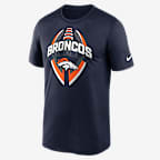 Denver Broncos Legend Icon Men’s Nike Dri-FIT NFL T-Shirt - Navy