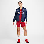 Chamarra de básquetbol Nike Dri-FIT ADV Game para mujer USA