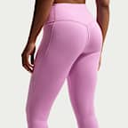 Nike Universa Women's High-Waisted 7/8 Leggings with No Front Seam