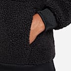 Nike Sportswear Club Fleece Kışlık Tam Boy Fermuarlı Genç Çocuk Kapüşonlu Üstü