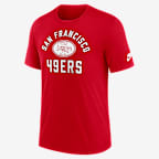 Playera Nike de la NFL para hombre San Francisco 49ers Favorable Timeline