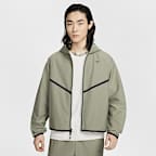 Nike Tech Men's Shori-Knit Full-Zip Windrunner Jacket