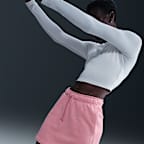 Falda de tiro medio para mujer Nike Sportswear Club Fleece