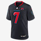 C.J. Stroud Houston Texans 25th Season Men's Nike NFL Game Jersey - Navy