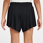 Conjunto de 2 piezas de camiseta de tirantes y shorts de malla Wild Flower Nike Dri-FIT para niños talla pequeña