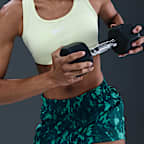 Shorts Dri-FIT estampados con forro de ropa interior para mujer Nike One